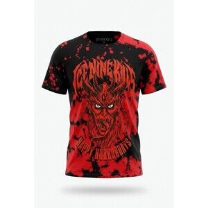 Ice Nine Kills Happy Horrordays Krampus Shirt Tie Dye Medium NEW Tee T-shirt